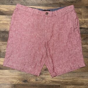 banana Repunblic Men's Pink Shorts linen AIDEN shorts SIZE 35